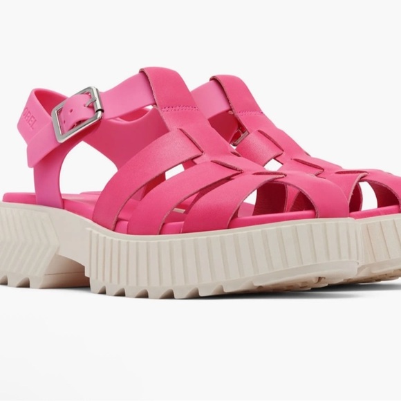 SOREL BERRY FRESH SANDALS w buckle detail!! These are adorable! Quality!! 8.5 - Picture 2 of 10